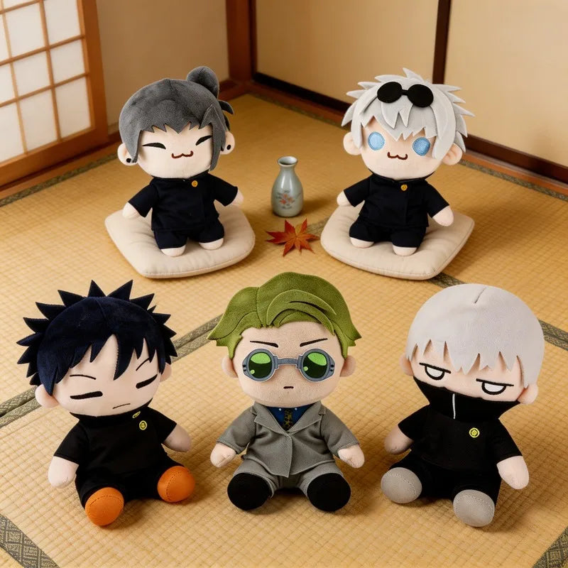 Japanese anime merchandise Jujitsu Kikan Gojo Togashi Itadori Fushida Megumi figurine dolls plush toy Plush Cute Soft Collection