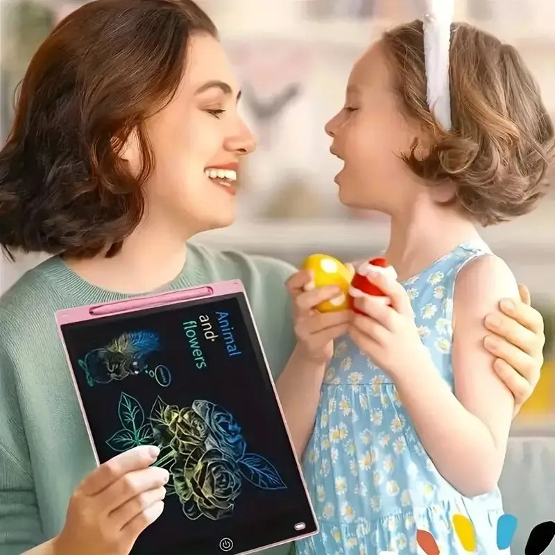 8.5inch High-Definition Screen Writing Tablet, Colorful Line Drawing Board, One-Touch Erasing, Impromptu Creative Drawing Board, Perfect for School Gifts, Holiday Gifts, Birthday Gifts.