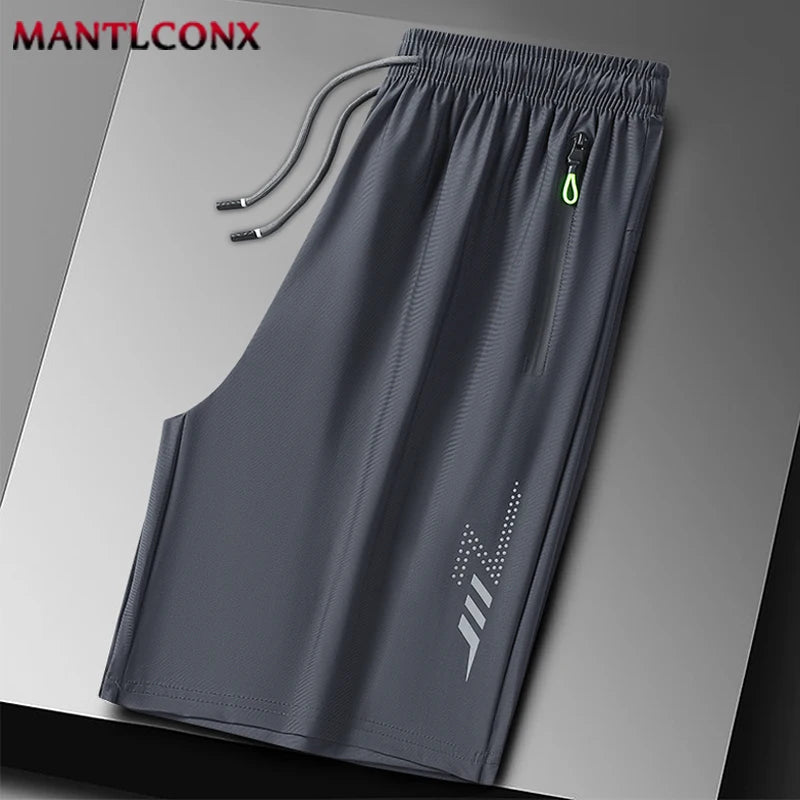 3XL Quick Dry Jogging Fitness Shorts Men Summer Sports Bottoms Thin Breathable Beach Short Pants Male Running Shorts Lightweight