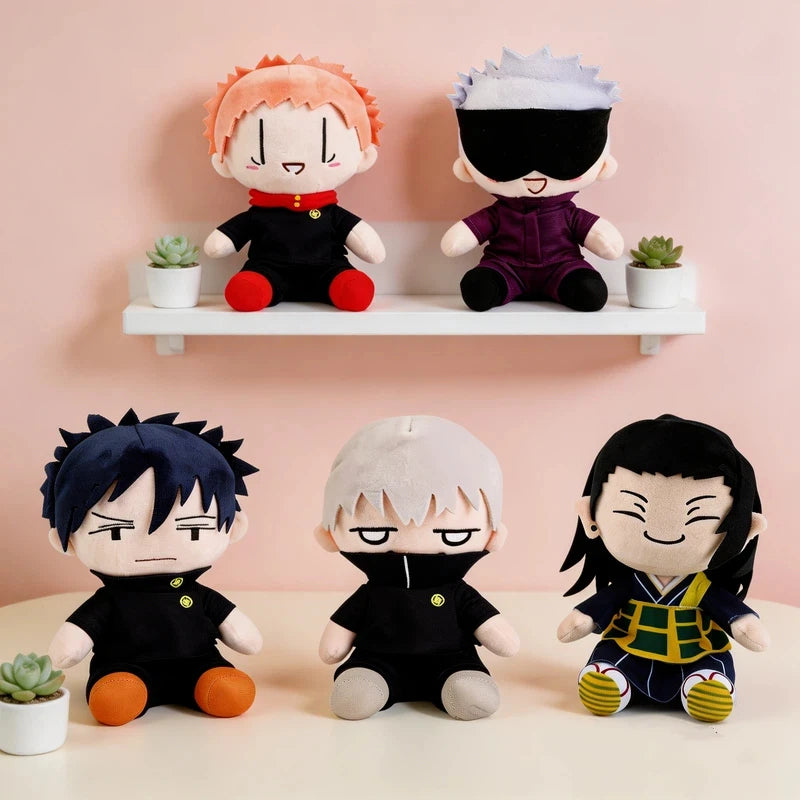 Japanese anime merchandise Jujitsu Kikan Gojo Togashi Itadori Fushida Megumi figurine dolls plush toy Plush Cute Soft Collection